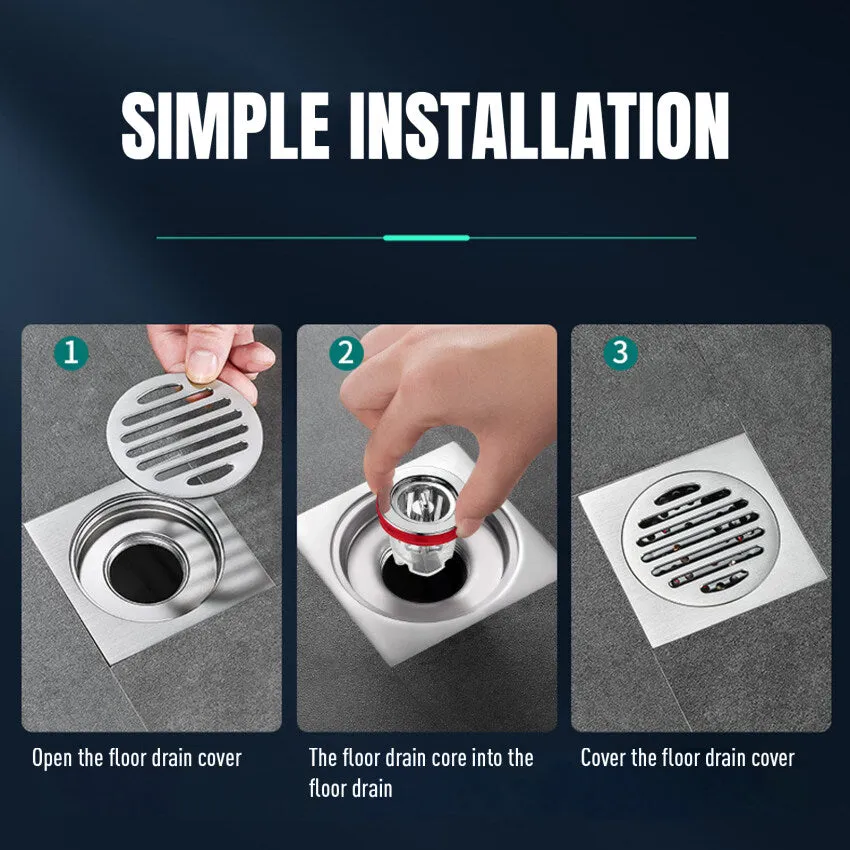 Odor Proof Floor Drain Core Silicone Shower Floor Drain Plug Insect Proof Anti Odor Proof Kitchen Bathroom Toilet Sewer