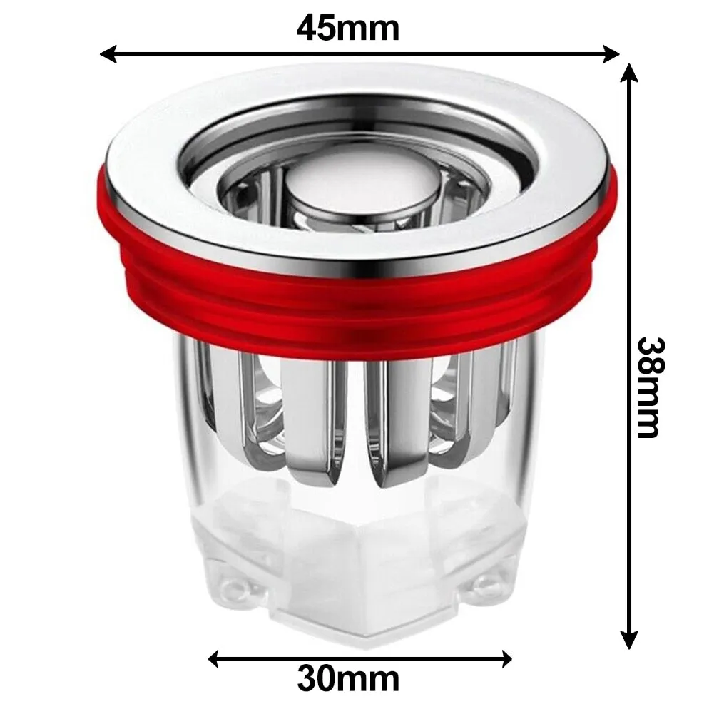Odor Proof Floor Drain Core Silicone Shower Floor Drain Plug Insect Proof Anti Odor Proof Kitchen Bathroom Toilet Sewer