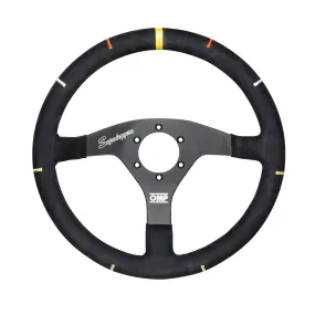 OMP Recce 350mm Racing Steering Wheel - Black
