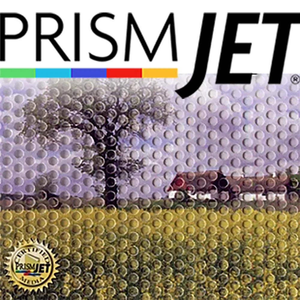 PrismJET 50/50 One Way View Perforated Window Vinyl