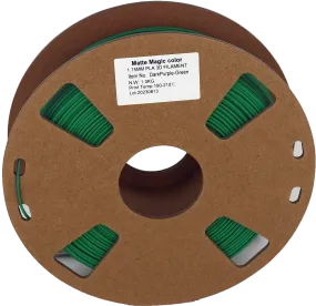 PS Imports PLA 1.75mm x Bicolor Matte Magic-DarkPurple-Green