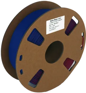 PS Imports PLA 1.75mm x Bicolor Matte Magic-Red-Blue