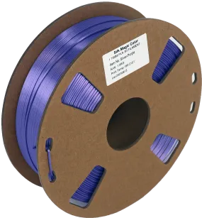 PS Imports PLA 1.75mm x Bicolor Silk Magic-Silver-Purple