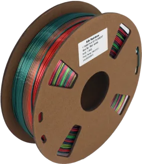 PS Imports PLA 1.75mm x Rainbow Silk Rainbow-Red Series