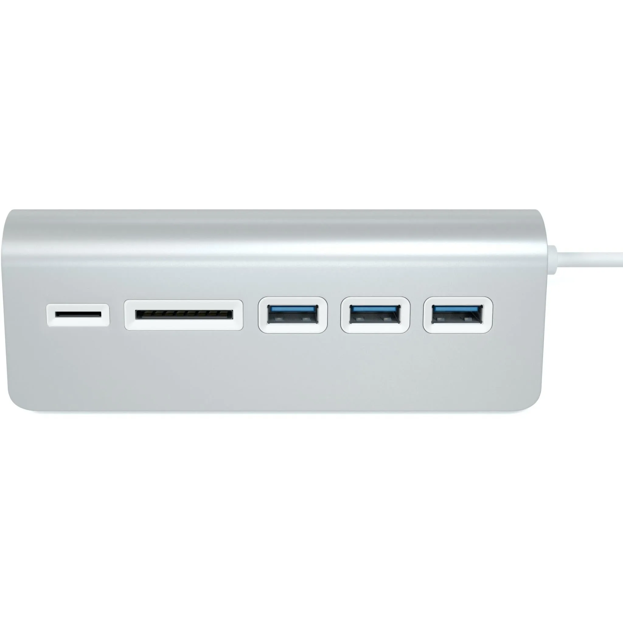 Satechi USB-A Combo Hub for Desktop (Silver)