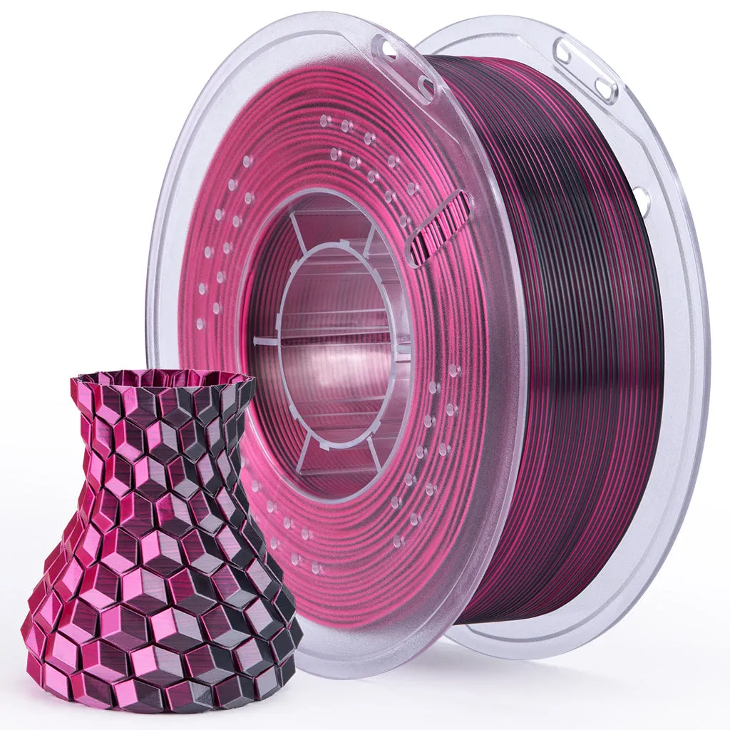 Silk PLA Filament 1.75mm Colored 1KG