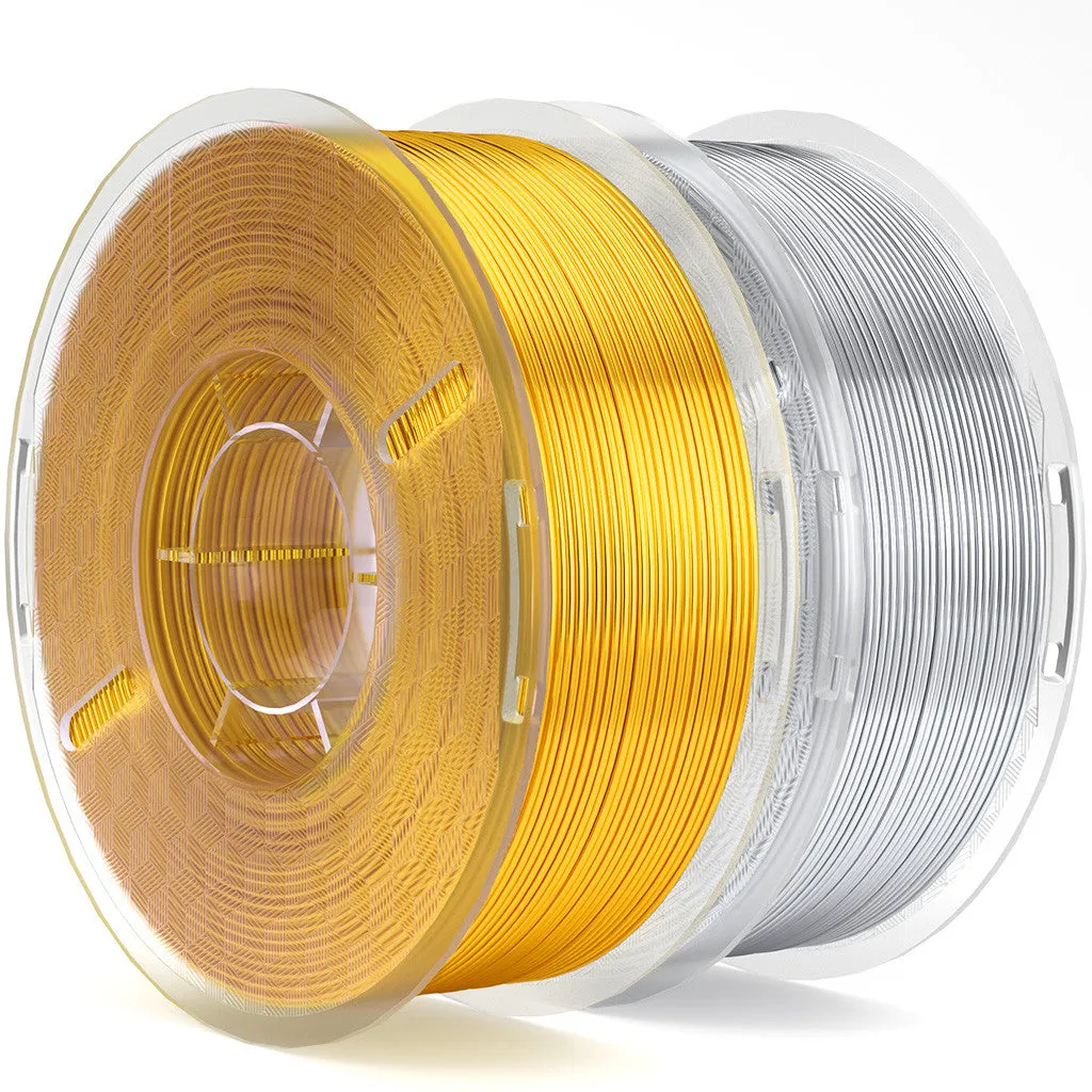 Silk PLA Filament 1.75mm Colored 2KG