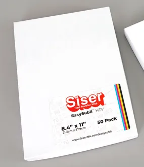 Siser EasySubli - Sublimation Heat Transfer Vinyl Sheets