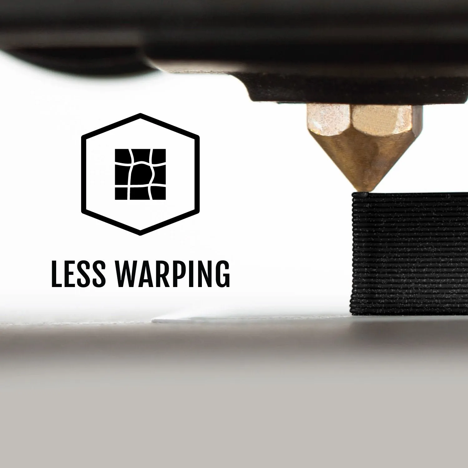 SPARKLE BLACK PLA FILAMENT - 1.75MM, 1KG SPOOL