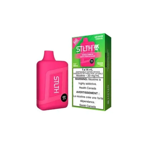 STLTH PRO 8K Disposable Vape LED - 8000 Puffs - 14mL