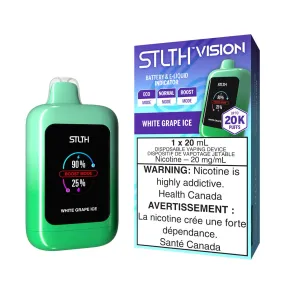 STLTH Vision White Grape Ice Disposable Vape