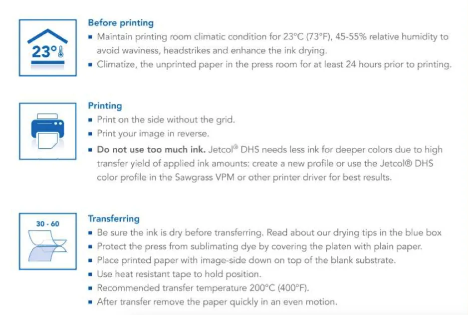 Sublimation Paper
