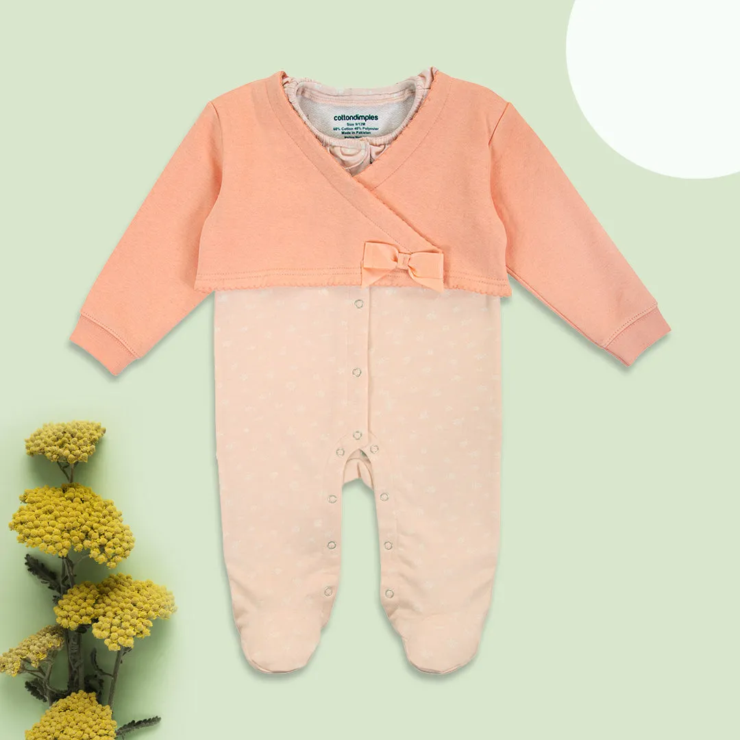 Sweet Bloom - Bodysuit with Bolero Jacket