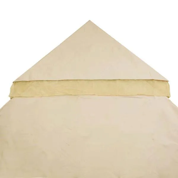 TheLAShop 10x10 ft 2-tier Madaga Gazebo Canopy Replacement (10'7"x10'7") PA