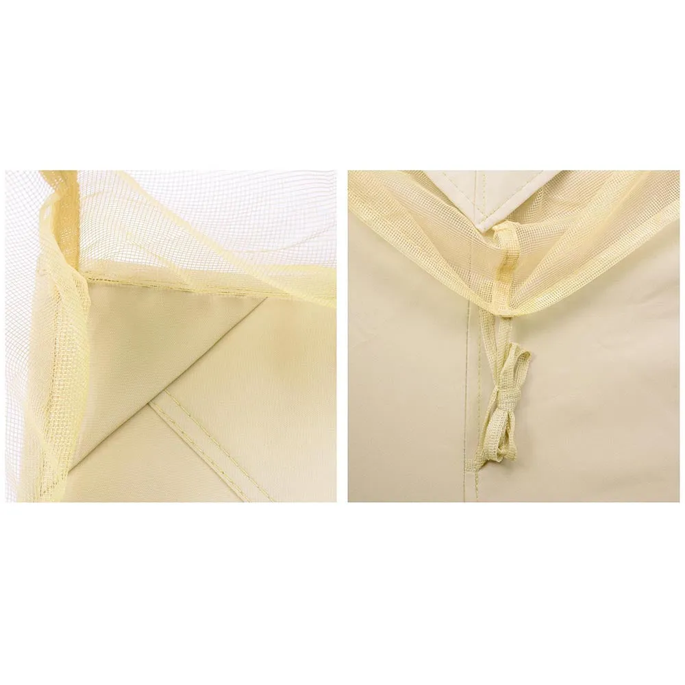 TheLAShop 10x10 ft 2-tier Madaga Gazebo Canopy Replacement (10'7"x10'7") PA