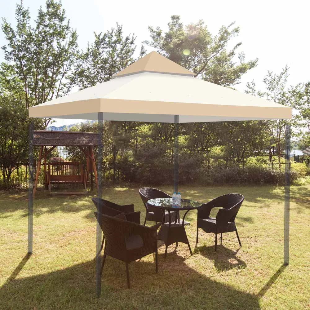 TheLAShop 12x12 ft Patio Canopy Gazebo Replacement Top