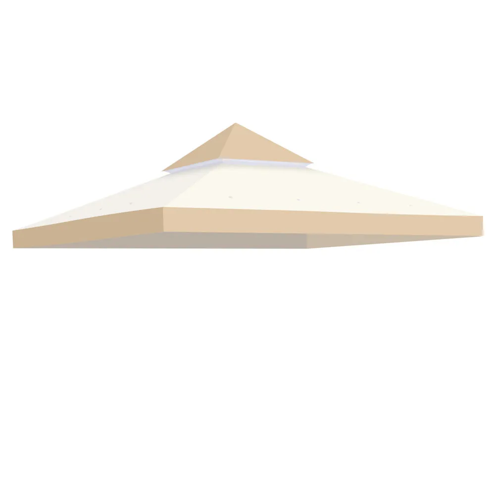 TheLAShop 12x12 ft Patio Canopy Gazebo Replacement Top