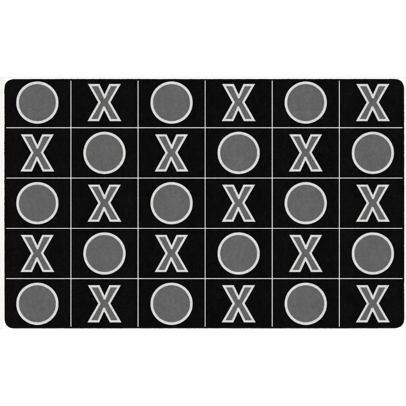 Tic Tac Toe Classroom Seating Rug