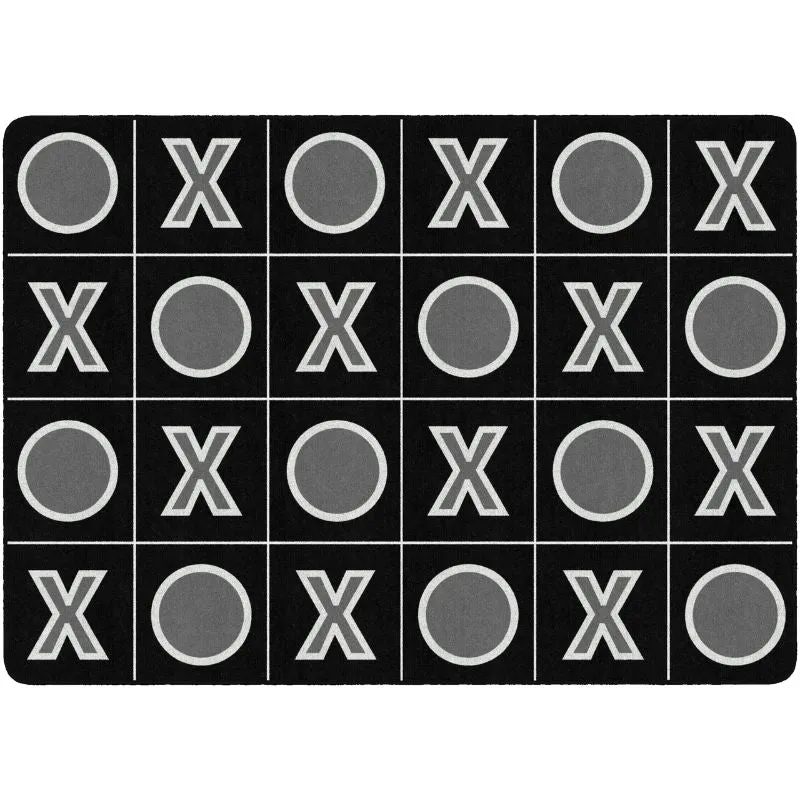 Tic Tac Toe Classroom Seating Rug