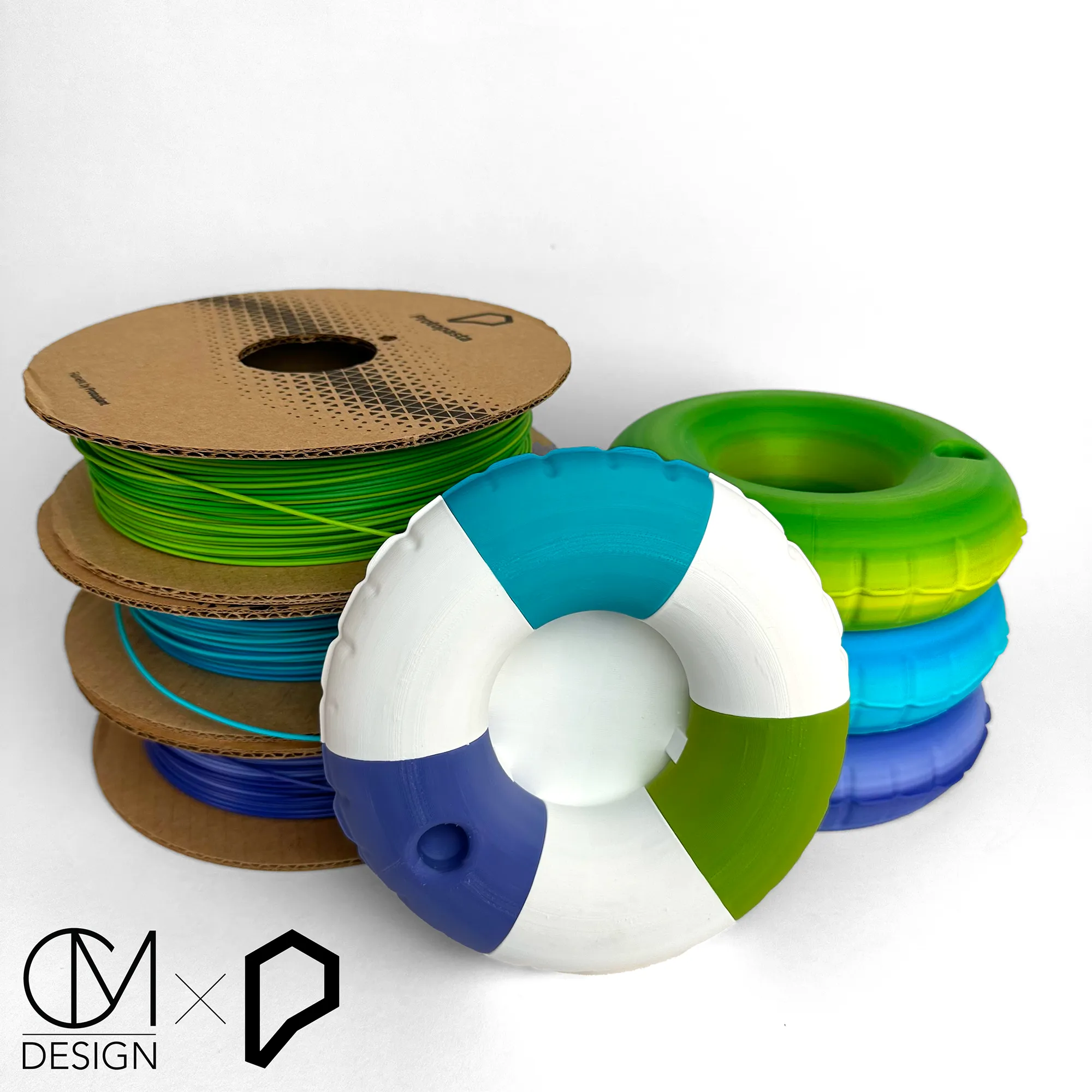 Tidal Turquoise Multicolor HTPLA