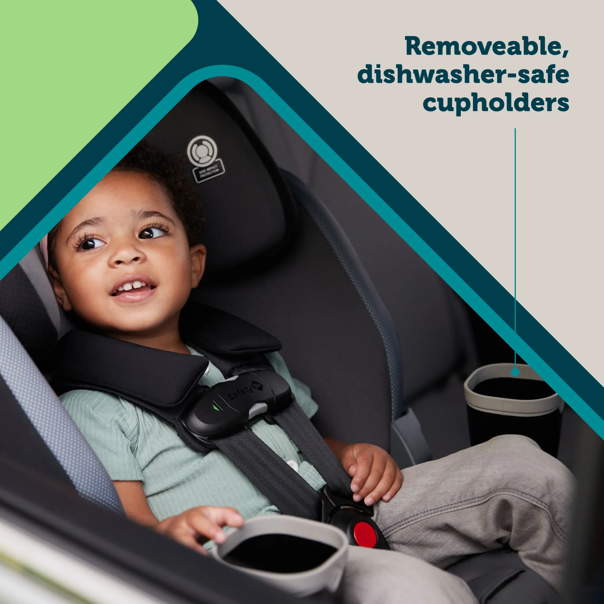Turn and Go 360 DLX Rotating All-in-One Convertible Car Seat
