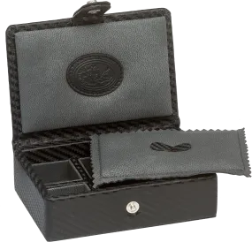 UNDERWOOD (LONDON) - 6-Unit Carbon Cufflink Box | UN220/CF