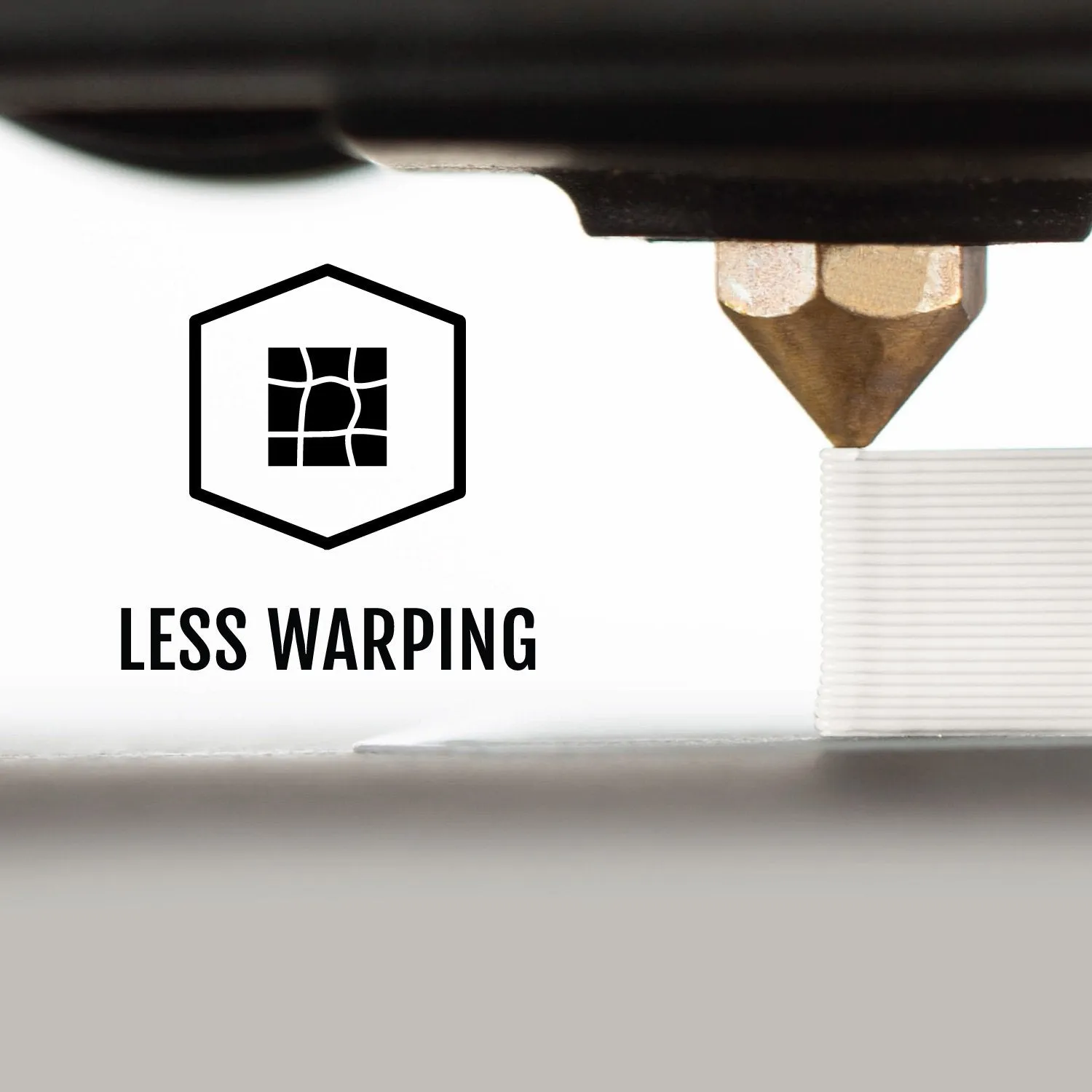 WHITE ABS FILAMENT - 1.75MM, 1KG SPOOL