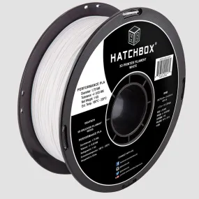 WHITE PERFORMANCE PLA FILAMENT - 1.75MM, 1KG SPOOL