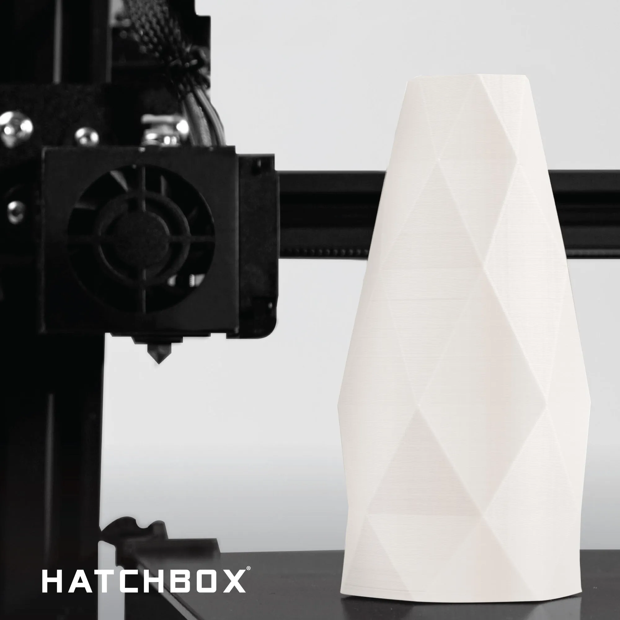 WHITE PLA PRO  FILAMENT - 1.75MM, 1KG SPOOL