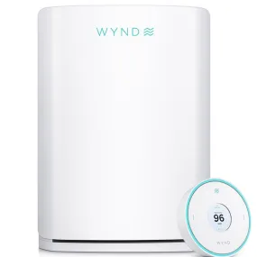 Wynd MAX (Smart Personal Air Purification) PLUS Wynd Halo (Smart Home Air Monitoring) Bundle