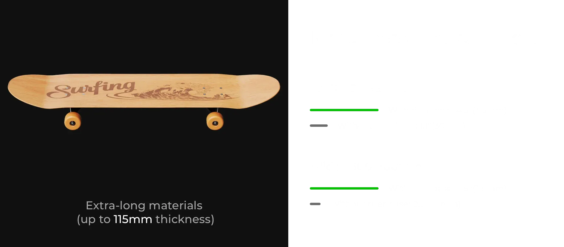 xTool P2: Riser Base