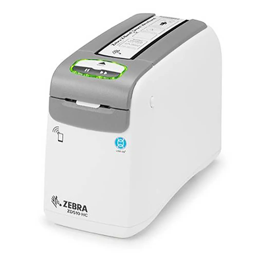 ZEBRA ZD510-HC 300 dpi Wristband Desktop Printer